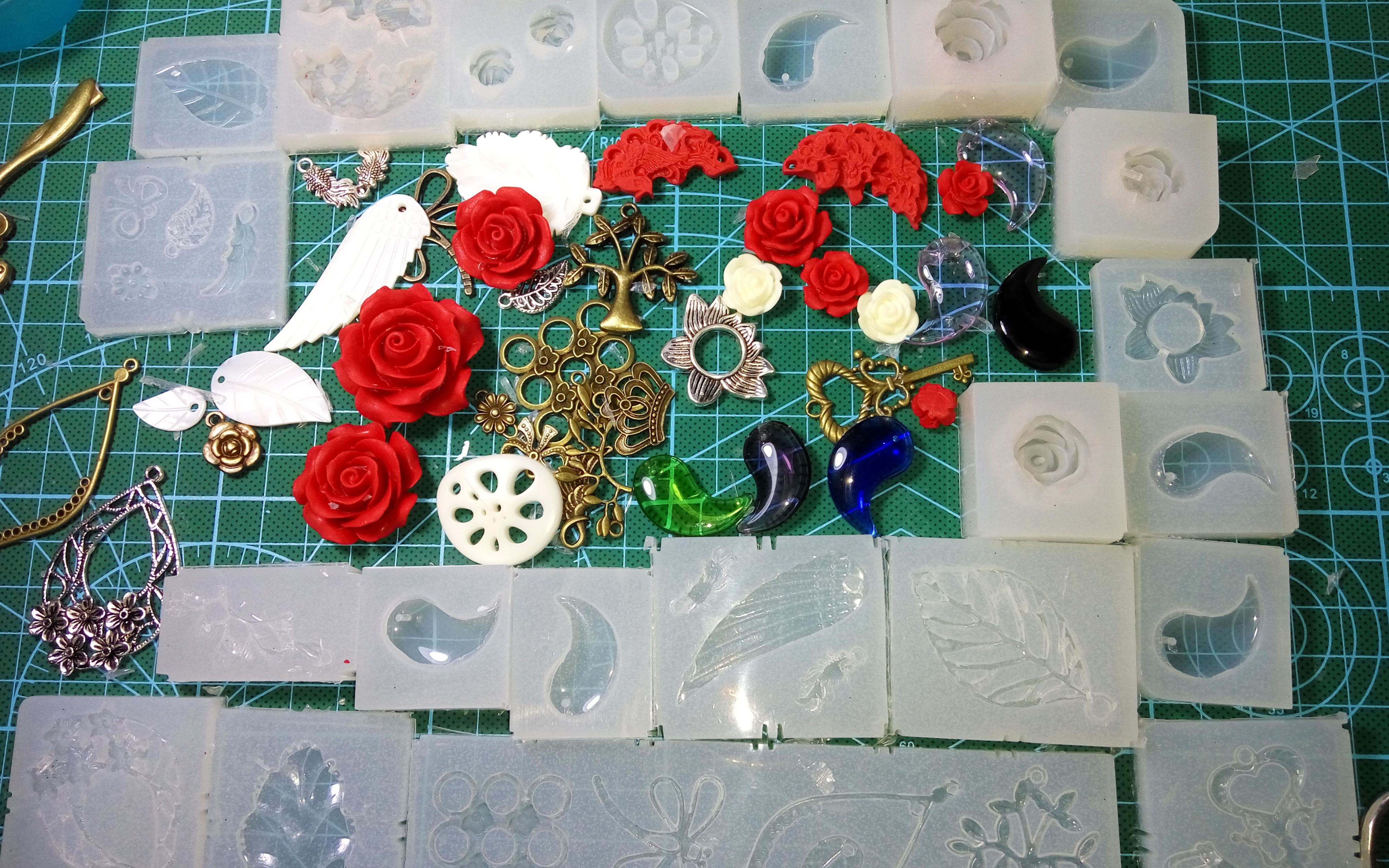 【青枫】【翻模】滴胶硅胶模具制作教程(2p母模脱模过程) 普通工业半