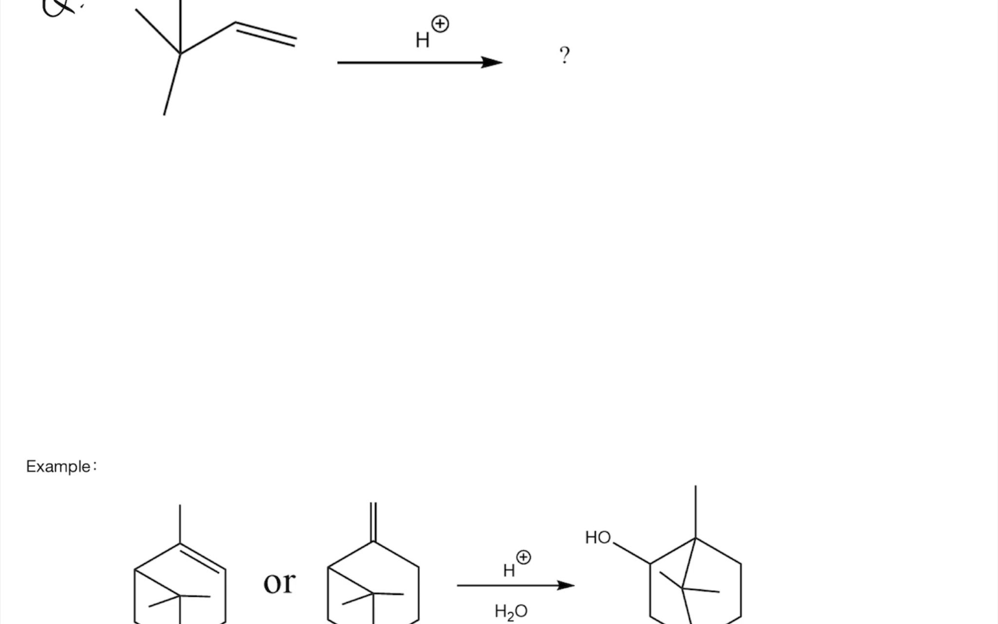 和浅白一起学有机S1E12碳正离子的重排现象(WagnerMeerwein Rearrangement),基团的迁移行为,缺电子重排哔哩哔哩bilibili