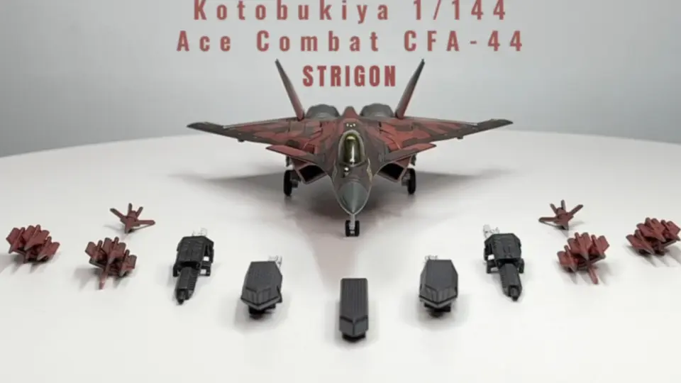 1/144飞机模型】技MIX F-15C Glam 1 圆桌鬼神皇牌空战0_哔哩哔哩_bilibili