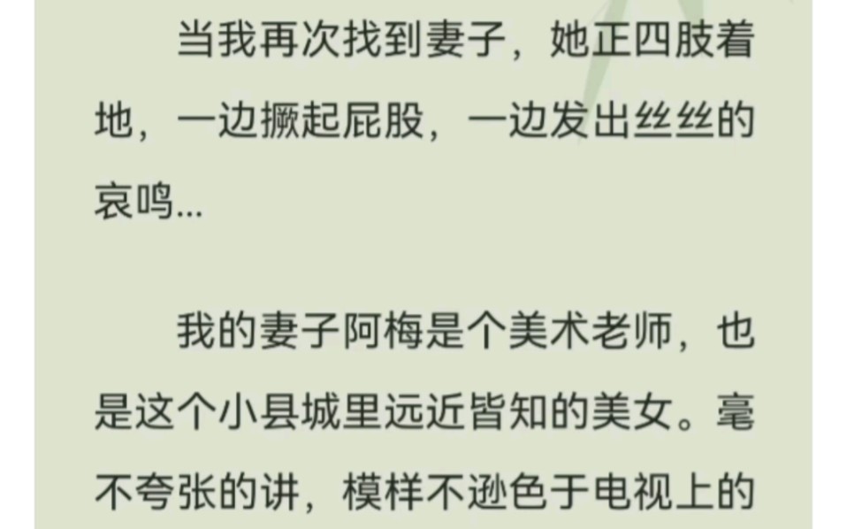 当我再次找到妻子,她正四肢着地,一边撅起屁股,一边发出丝丝的哀鸣...厚续UC浏览器嗖(妻子不是狗)哔哩哔哩bilibili