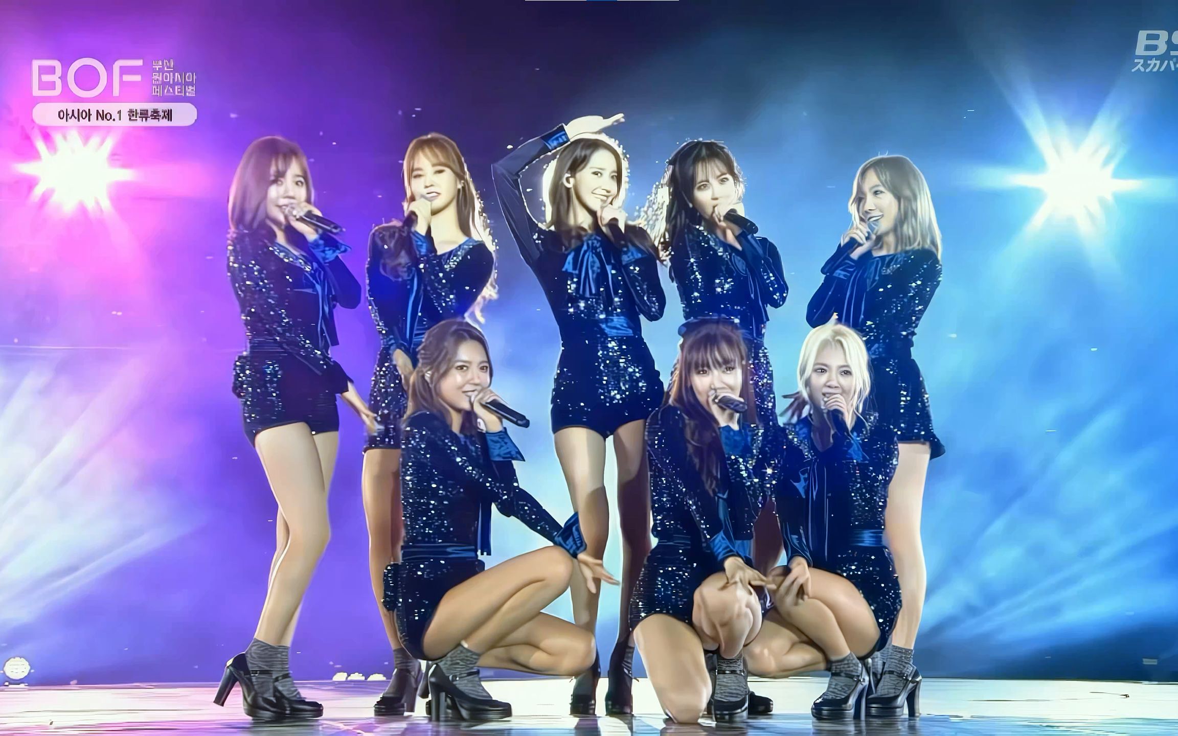 少女时代 - lion heart   gee _ (2016 釜山 one asia festival) 演唱