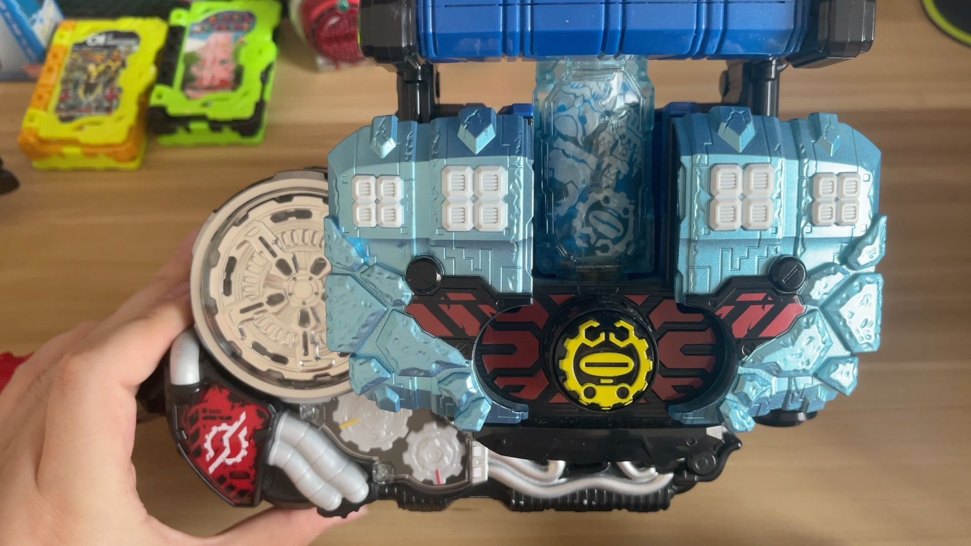 假面骑士玩具-暴雪拳套音效台词必杀