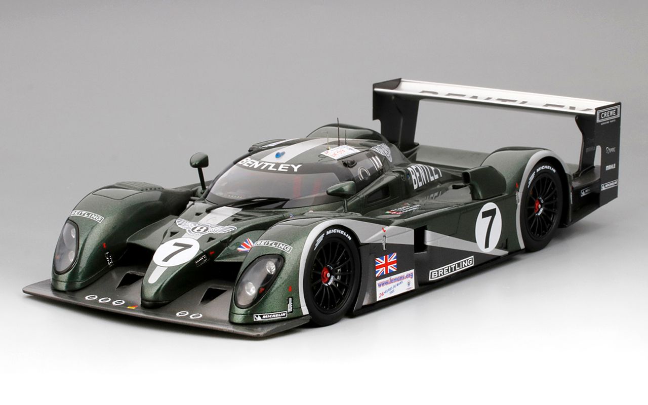 汽车模型tsm出品118宾利speed82003勒芒冠军