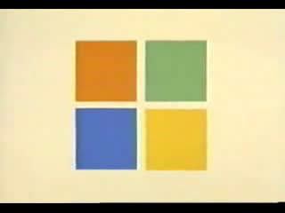 Windows 95 广告—很像微软新Logo系列(附彩蛋)哔哩哔哩bilibili