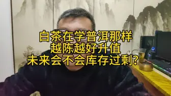 Download Video: 白茶学普洱那样未来会不会库存过剩？放心吧，已经过剩了