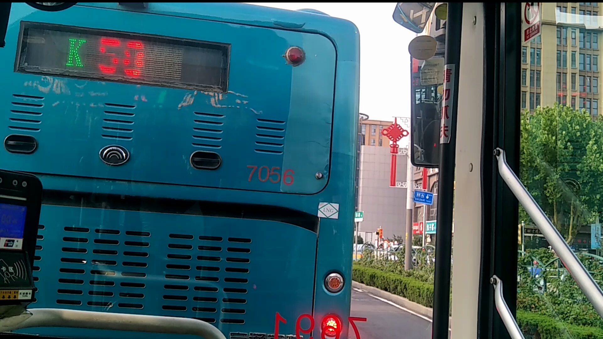 济南公交k4路全程前方展望pov