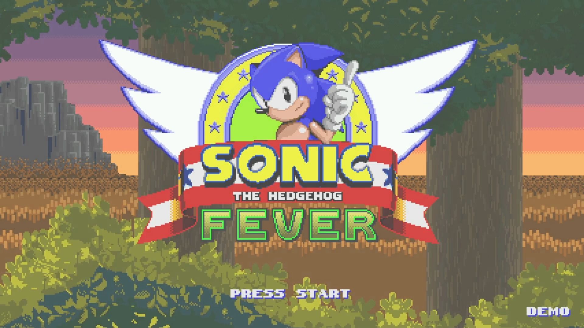 sonic fever (hedge camp demo) 70 walkthrough (1080p/60fps)