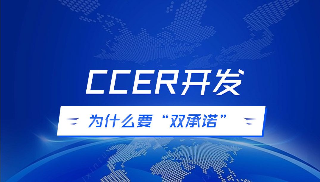 CCER开发为什么要双承诺哔哩哔哩bilibili