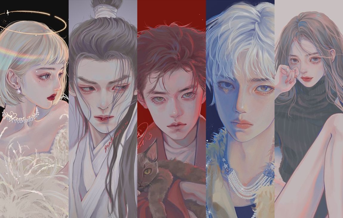 【gua】离大谱!2021我竟然画了这么多明星?