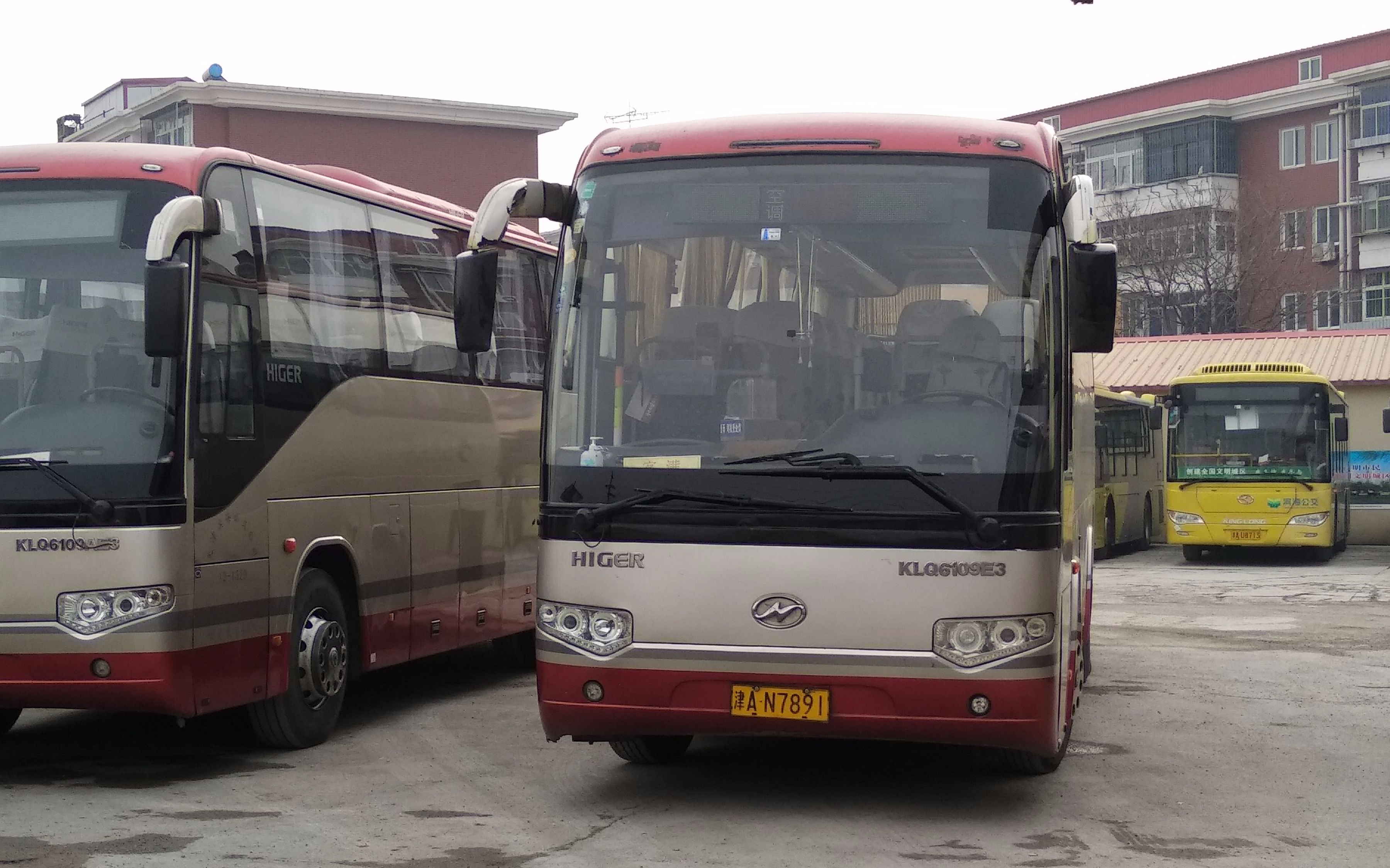 天津公交pov461路西站北广场汉沽中心站