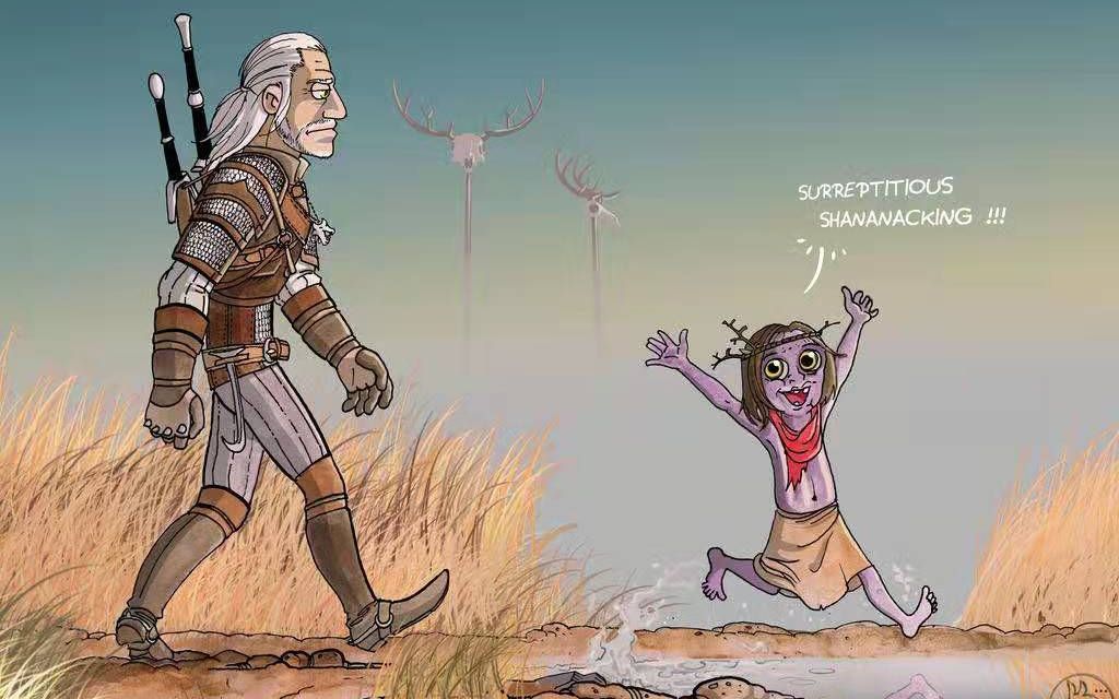 【巫师三】村民:"就这?