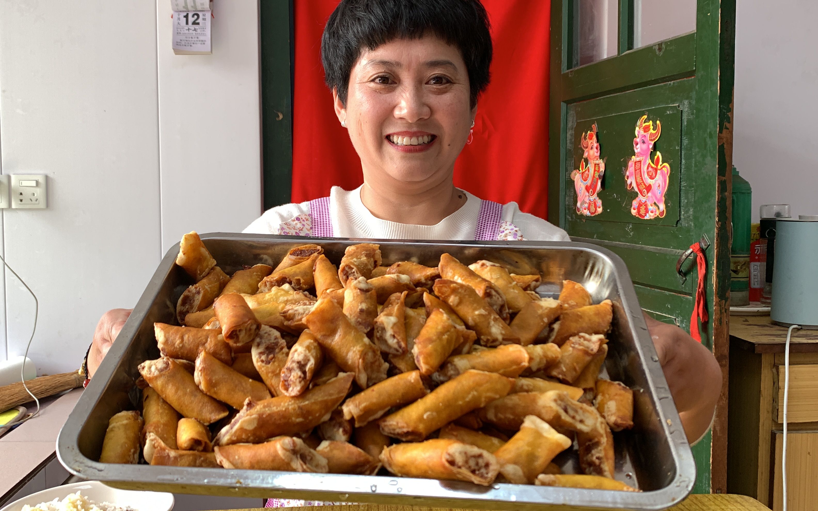 做个当地特色美食炸千子,外皮酥脆,馅料咸香,一咬直掉渣哔哩哔哩bilibili