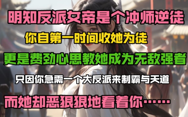 [图]明知反派女帝是个冲师逆徒，你自第一时间收她为徒，更是费劲心思教她成为无敌强者，只因你急需一个大反派来制霸与天道，而她却恶狠狠地看着你……