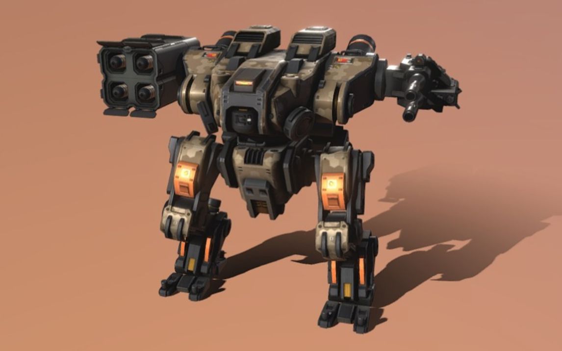 3dmax-战争堡垒机器人高模制作教程.3dmax建模教程.