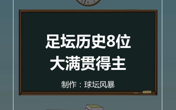 足球历史8位大满贯得主哔哩哔哩bilibili