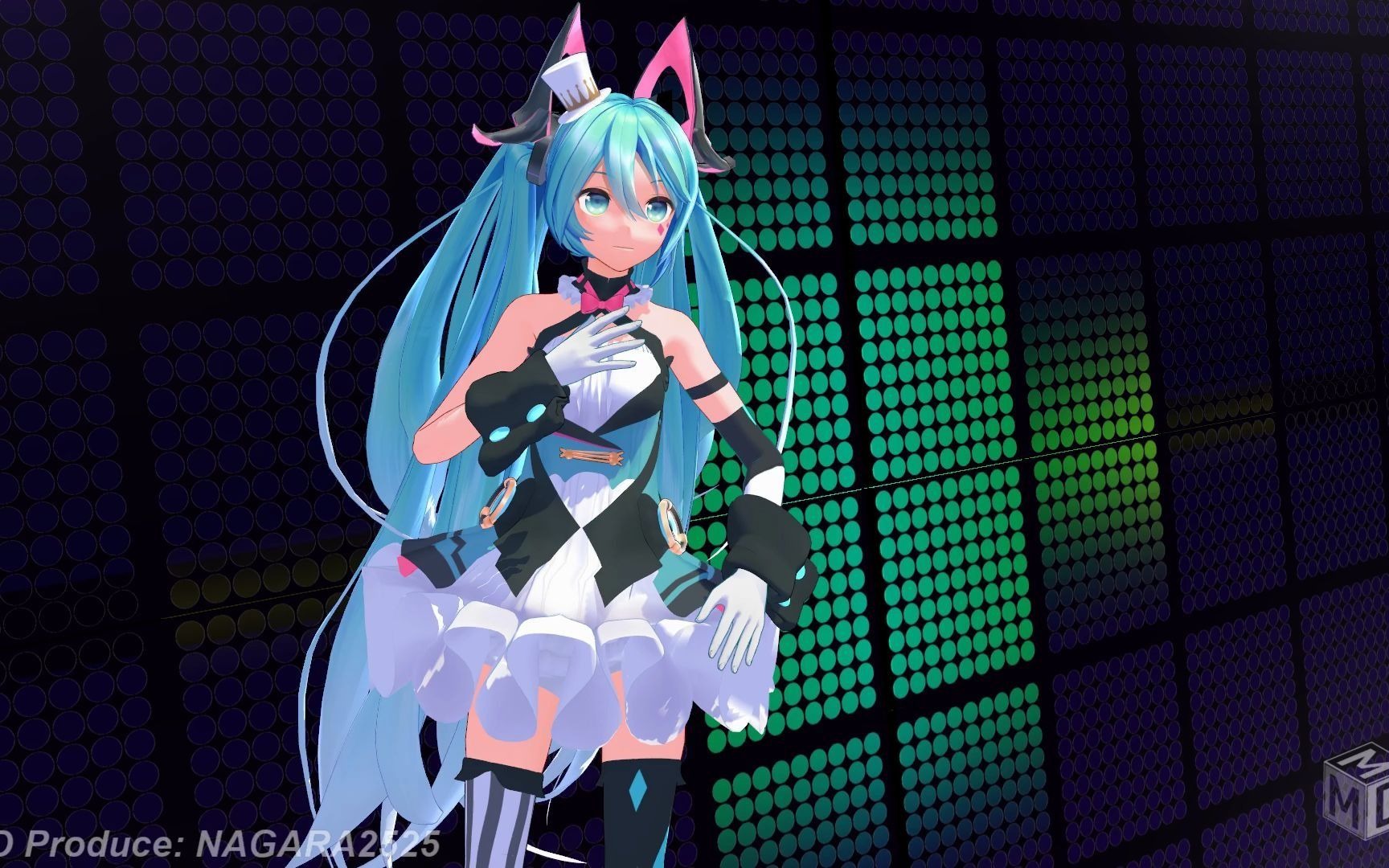 [图]【初音未来】シニカルナイトプラン【MMD】