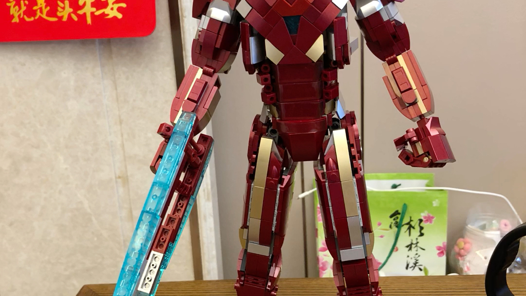 帅气的钢铁侠乐高