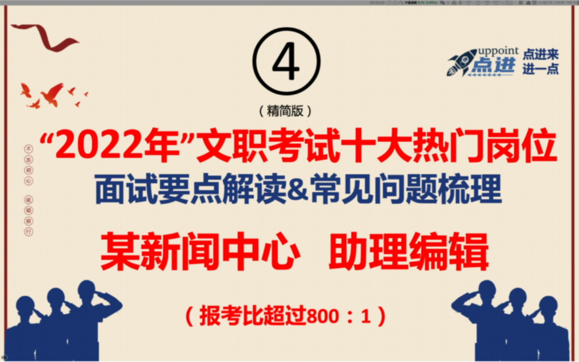 2022年文职考试十大热门岗位第四 助理编辑 面试要点解读及常见问题梳理哔哩哔哩bilibili