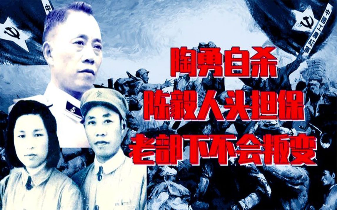 [图]1967年，陶勇因何事“投井自杀”？陈老总怒斥：不可能会这样