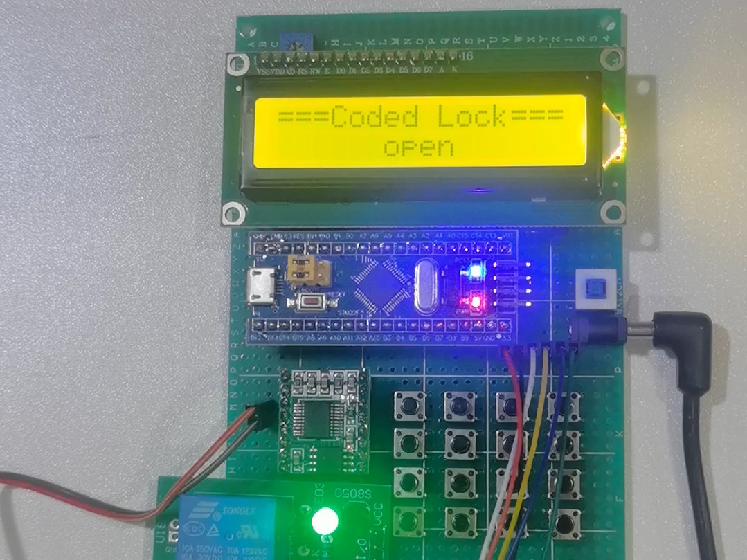 基于STM32单片机电子密码锁 射频卡识别 指纹门禁密码锁蓝牙 成品 系统设计(实物+程序+原理图+其他资料)7358哔哩哔哩bilibili