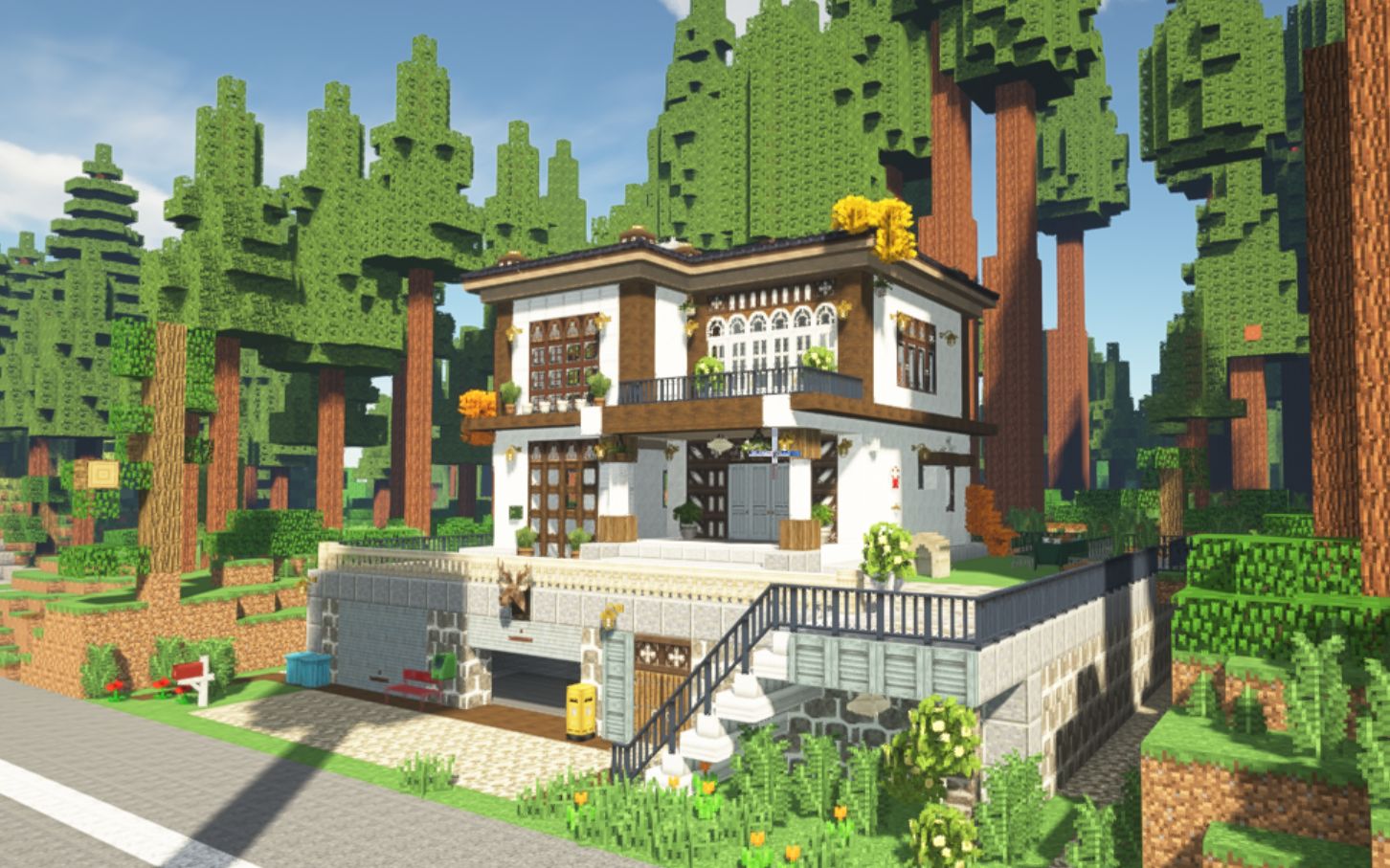 【minecraft】现代别墅