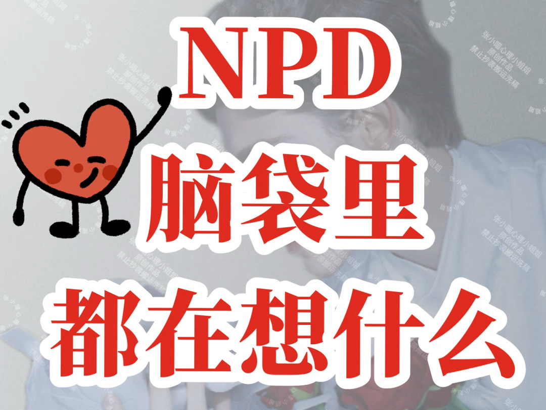 NPD脑袋里都在想什么?哔哩哔哩bilibili