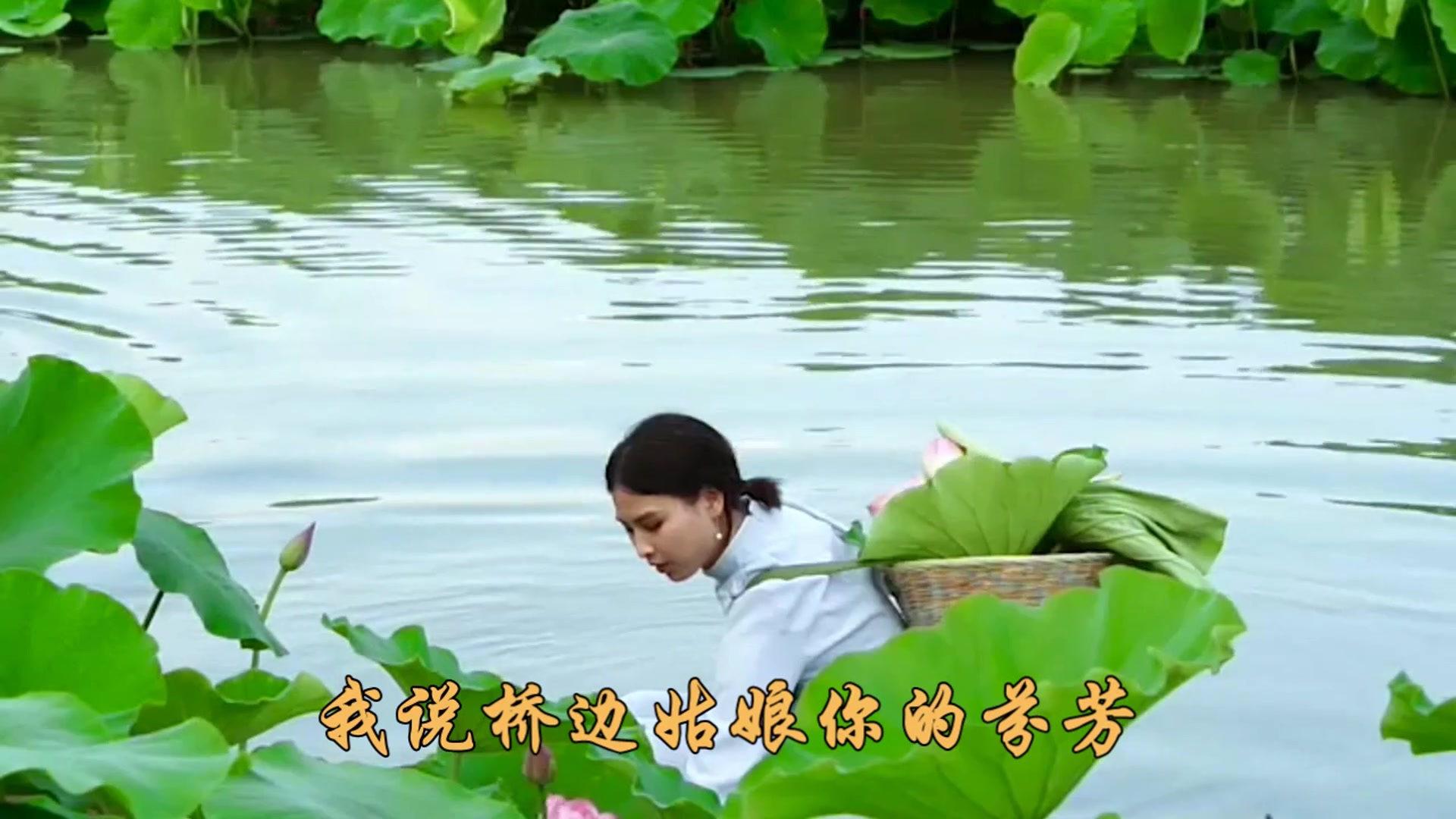 张茜版一首《桥边姑娘》歌声柔情,意境深沉