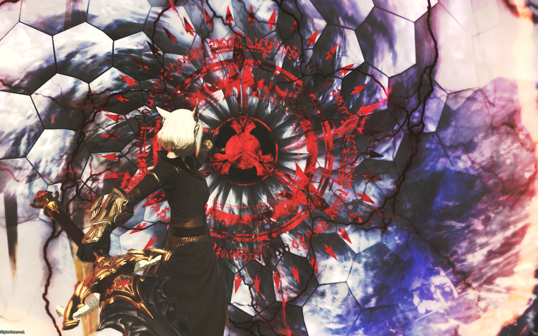 【ff14国服】e3s黑骑初通纪念 rd7731 ad8017 il457