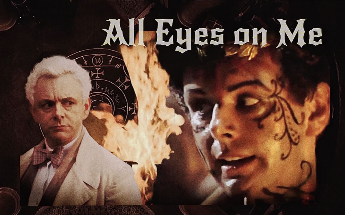 [图]【好兆头/Good Omens】 微CA 脑洞向| 如果Aziraphale意外转生成为恶魔 All eyes on me