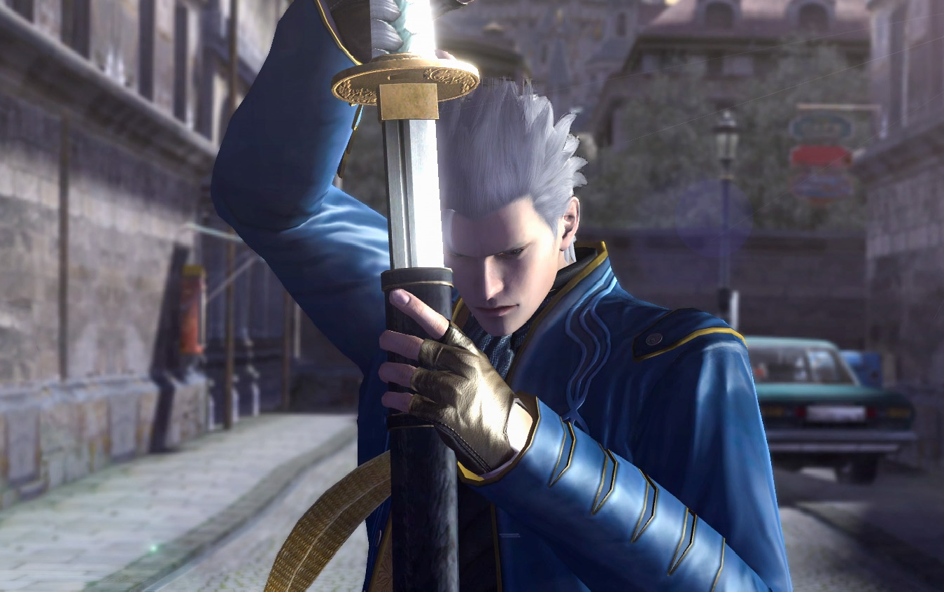 0.25倍速欣赏老父亲的出招动作(5-阎魔刀)_哔哩哔哩bilibili_鬼泣4