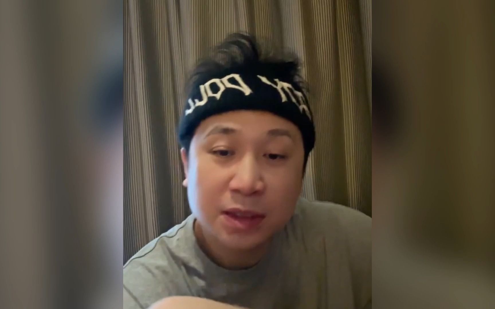 tangoz钟祺出席八贼buzzy孩子的百日宴不忘来一段绕口令