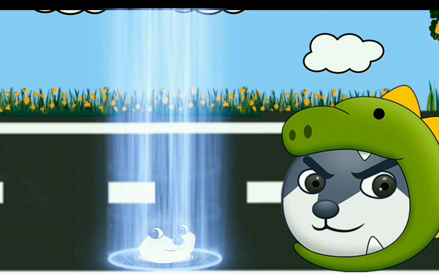 狗头大战,赛文狗与怪兽狗头谁会胜出,看看谁有超能力_哔哩哔哩_bili