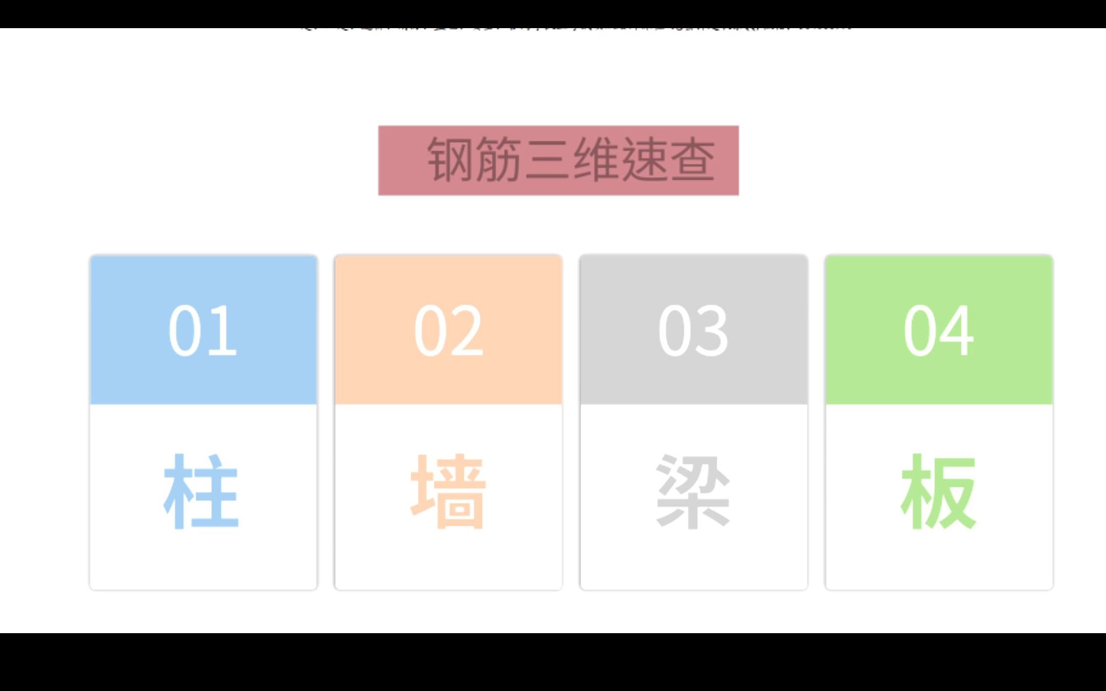 钢筋平法图集三维速查,免W分享哔哩哔哩bilibili