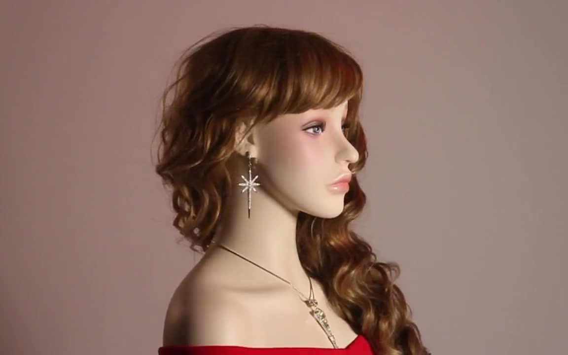 多功能高级化妆少女头模 美妆  教程 片分享