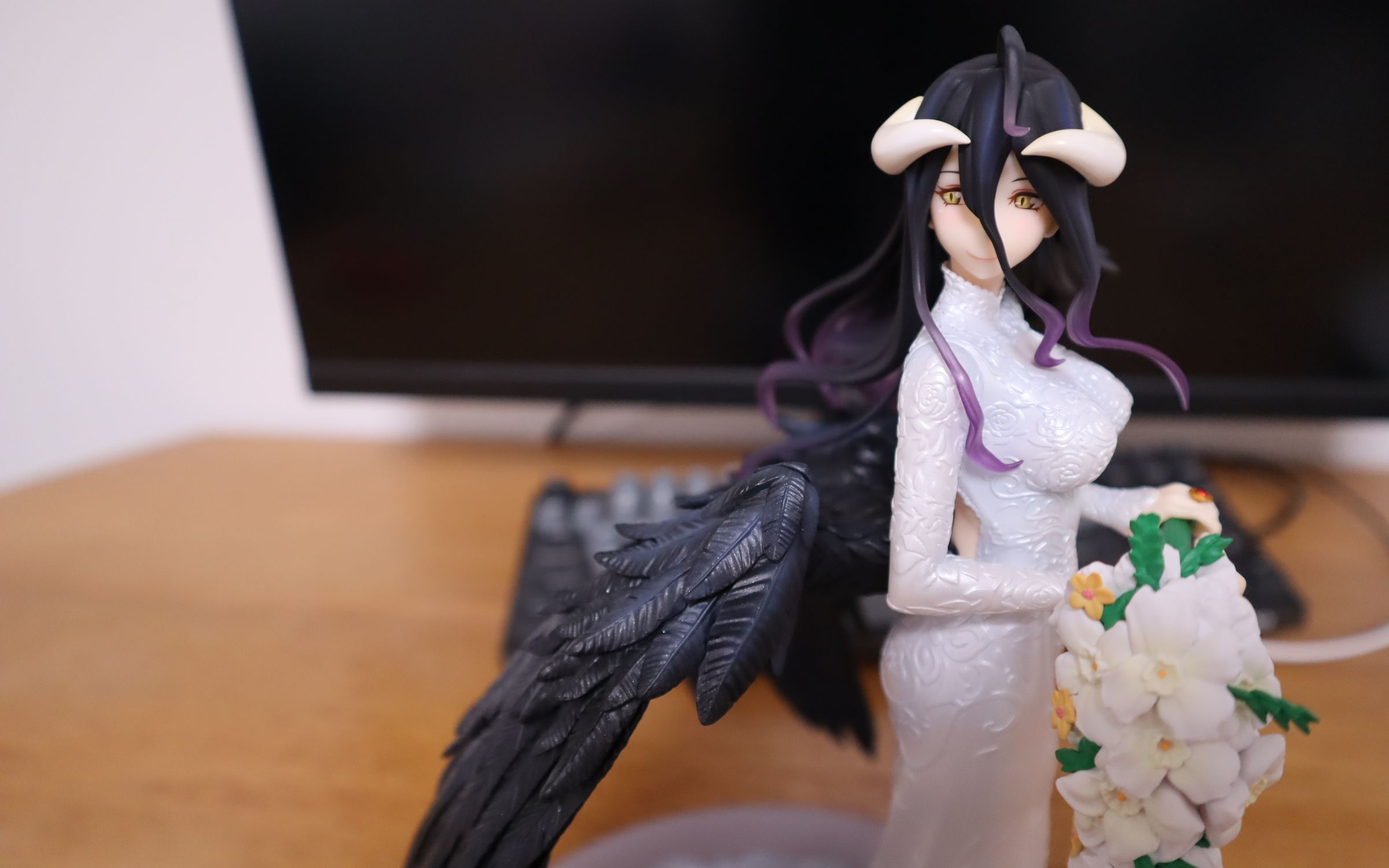 手办柜补完计划016_fnex_overlord 第三季 雅儿贝德 婚纱