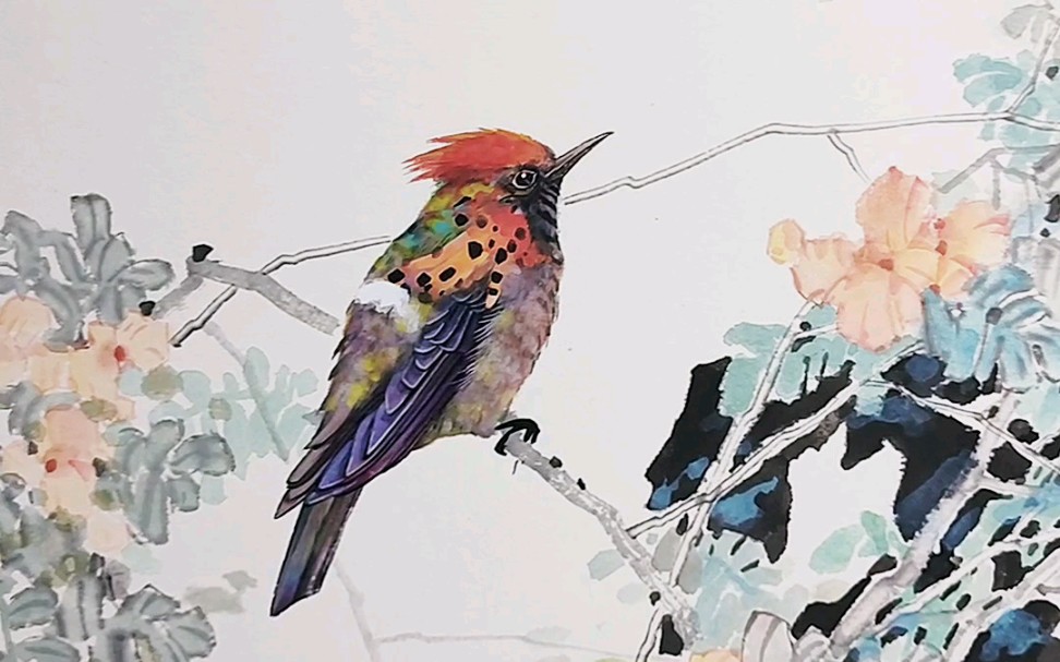 著名画家王锡强小写意花鸟画新作赏2