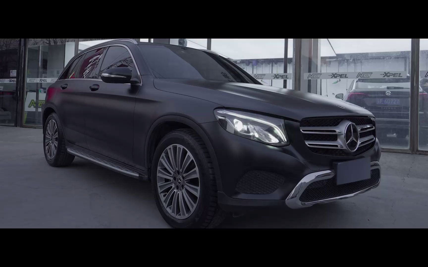 xpel保定奥孚森旗舰店|奔驰glc300l改色