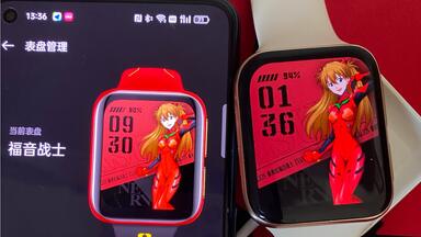 Oppo Reno Sport Smartwatch Smartwatch Oppo Evangelion 戴了一年多的