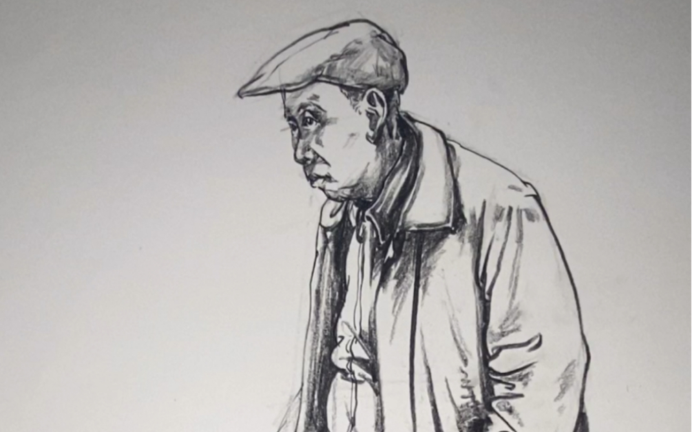 【速写】老年站姿 嗝～_哔哩哔哩 (゜-゜)つロ 干杯~-bilibili