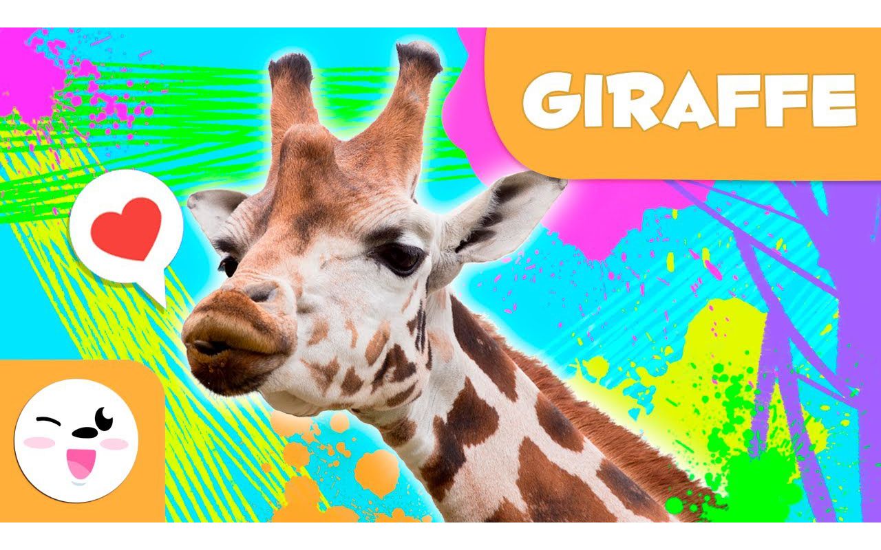 [图]Giraffe 🦒 Animals for kids 🌳 Episode 7