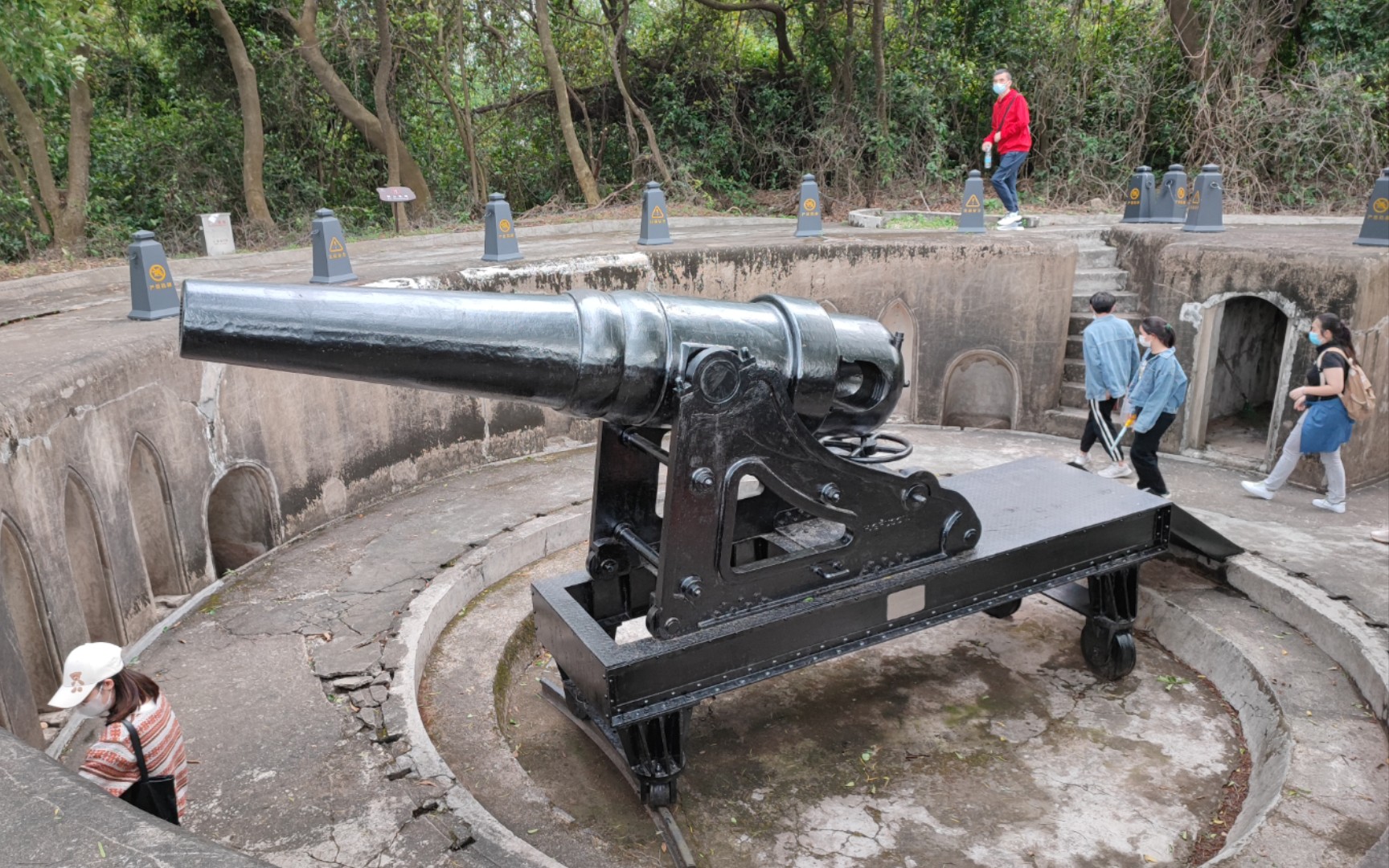 【fingers】五一参观虎门炮台(南沙)_哔哩哔哩_bilibili