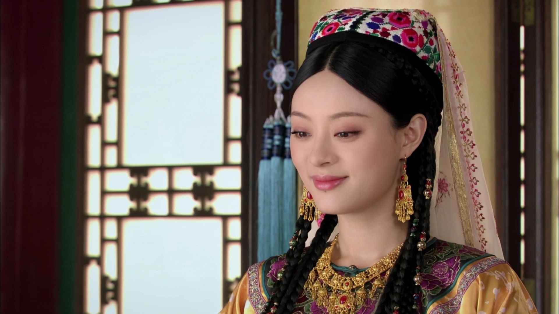 假如后宫时兴维吾尔族装扮