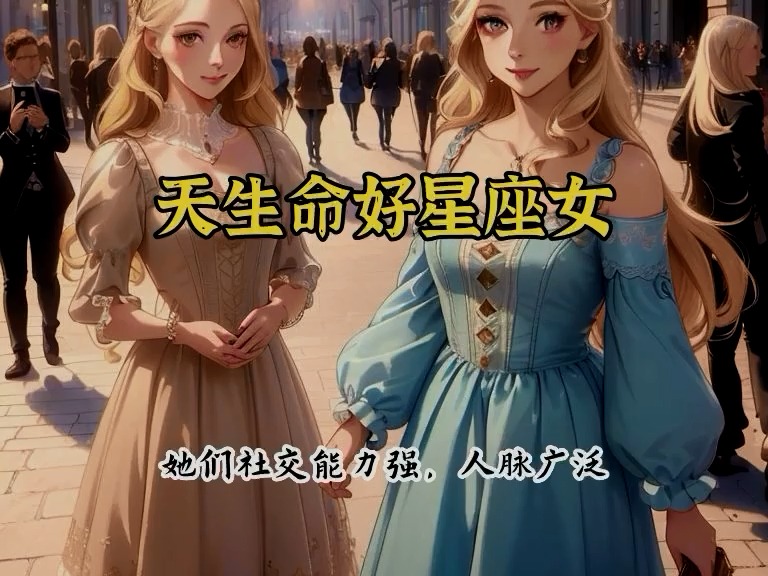 三大星座女天生好命,你上榜了吗?哔哩哔哩bilibili