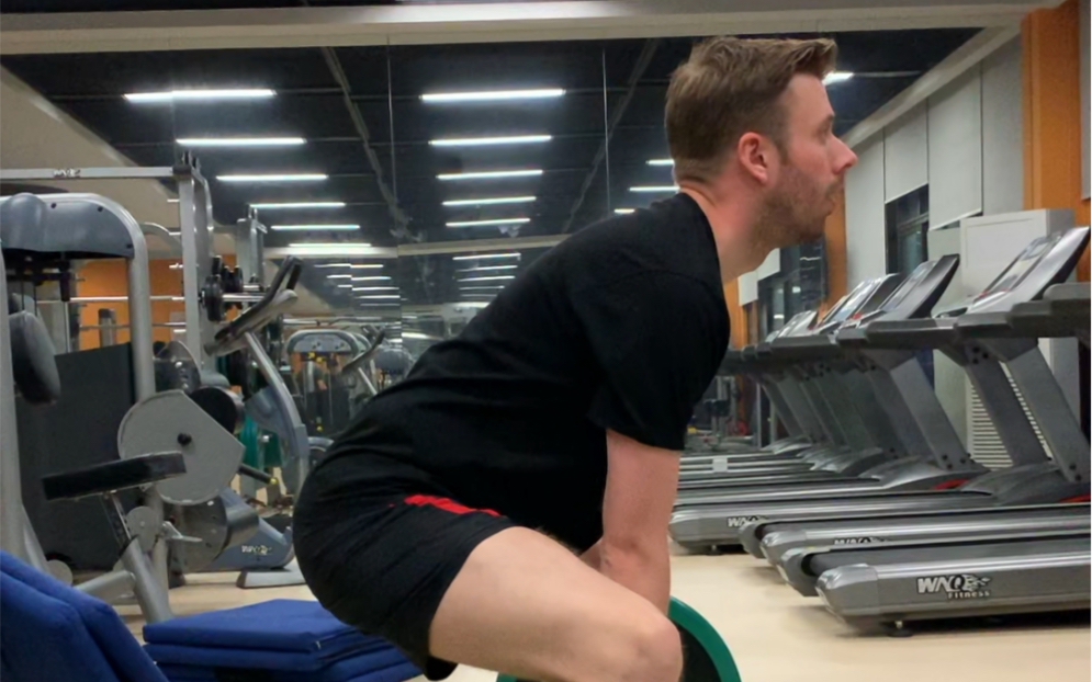 手长脚长练相扑硬拉是真的容易,十五分钟入门了