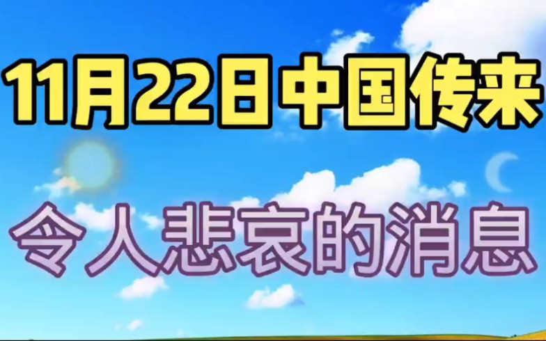 11月22日,中国传来一个令人悲哀的消息,又有一位著名艺术家离开了我们!哔哩哔哩bilibili