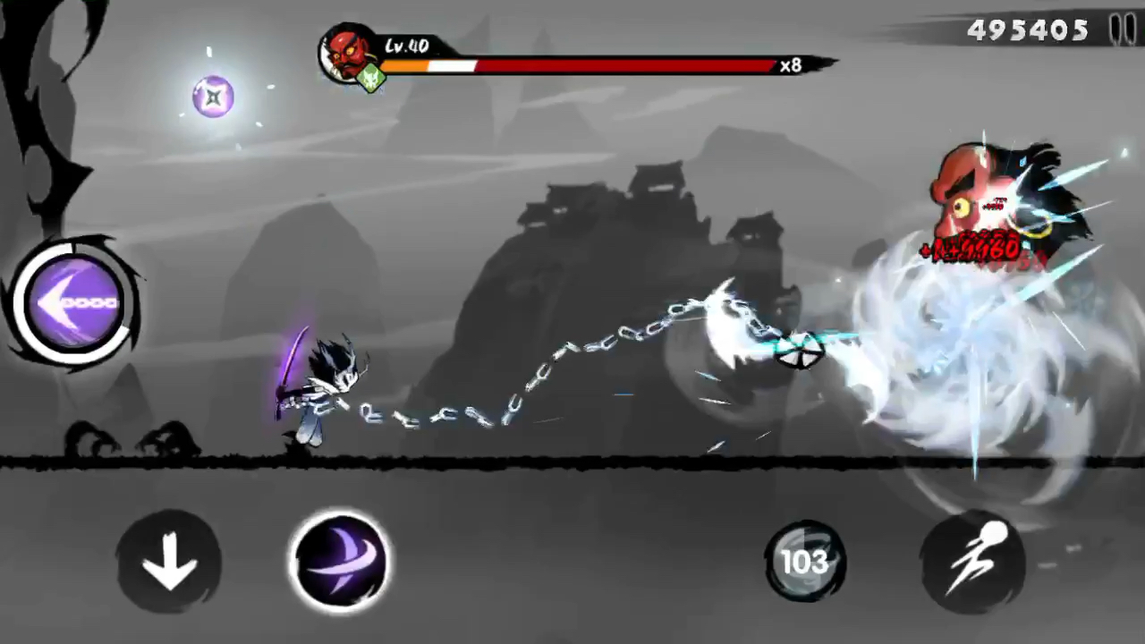 忍3超帅新苍牙雪皮肤特效( 0054060609060955 )