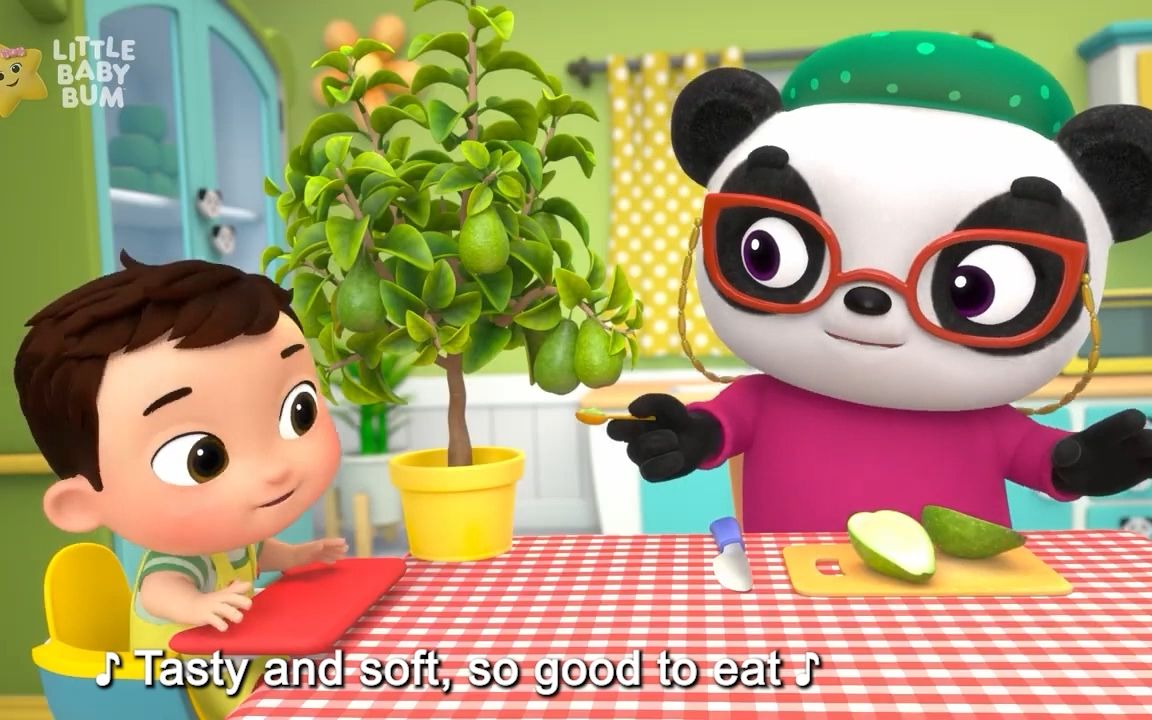 Little Baby Bum||英文启蒙儿歌Avocado哔哩哔哩bilibili