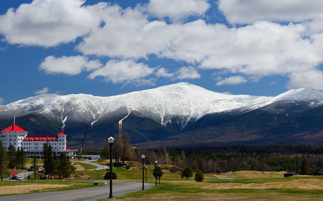 美国东部最高峰--新罕布什尔州白山国家森林公园--华盛顿山小火车全程
