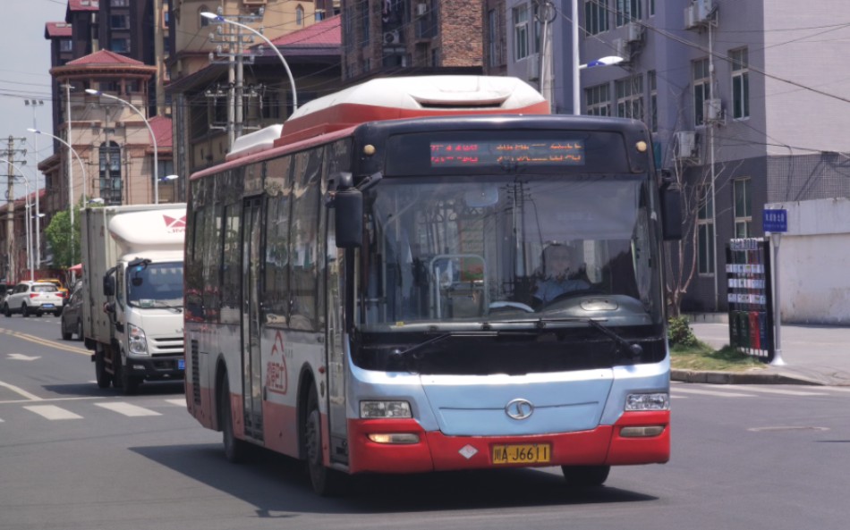 【古董天然气车cdk6101ca1r】成都东14路前方展望原速片段