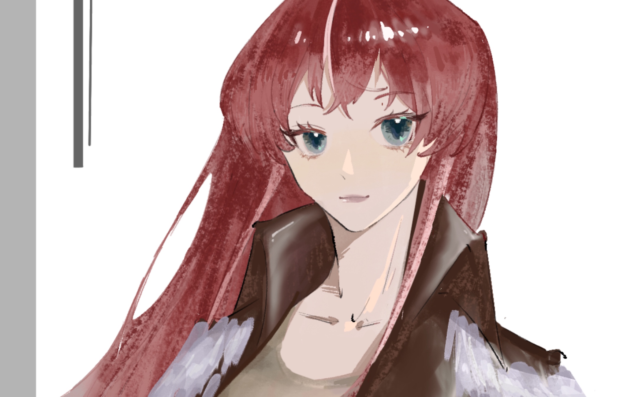 一个立绘 服设稿